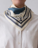 LESCARF ZODIC SCARF AQUARIUS 65CM