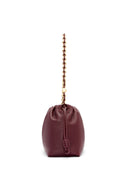 LOEWE FLAMENCO PURSE BURGUNDY