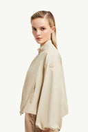 MONCLER GRUISSAN BOMBER JACKET BEIGE