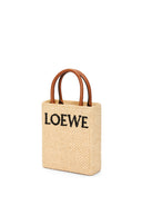 LOEWE A5 LOGO TOTE BAG RAFFIA