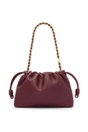 LOEWE FLAMENCO PURSE BURGUNDY