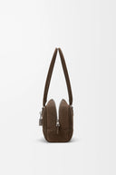 LOEWE AMAZONA 31 CROPPED NUBUCK BAG TUNDRA