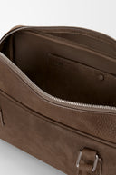 LOEWE AMAZONA 31 CROPPED NUBUCK BAG TUNDRA