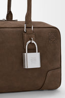 LOEWE AMAZONA 31 CROPPED NUBUCK BAG TUNDRA