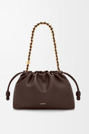 LOEWE FLAMENCO PURSE DARK CHESTNUT