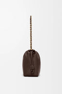 LOEWE FLAMENCO PURSE DARK CHESTNUT