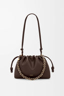 LOEWE FLAMENCO PURSE DARK CHESTNUT