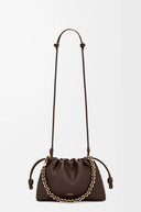 LOEWE FLAMENCO PURSE DARK CHESTNUT