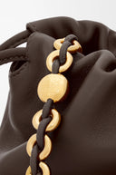 LOEWE FLAMENCO PURSE DARK CHESTNUT
