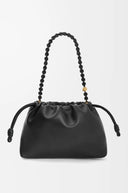 LOEWE FLAMENCO PURSE TONAL BLACK