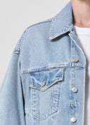 AGOLDE DALTON BALLOON JACKET SOUL BLUE