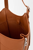 LOEWE HAMMOCK FLIP BAG SQUIRREL BROWN