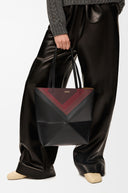 LOEWE X ALBERS PUZZLE FOLD TOTE BAG BLACK