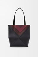 LOEWE X ALBERS PUZZLE FOLD TOTE BAG BLACK