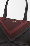 LOEWE X ALBERS PUZZLE FOLD TOTE BAG BLACK