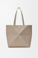 LOEWE HORIZONTAL PUZZLE FOLD TOTE BAG CLAY
