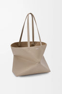 LOEWE HORIZONTAL PUZZLE FOLD TOTE BAG CLAY