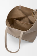 LOEWE HORIZONTAL PUZZLE FOLD TOTE BAG CLAY