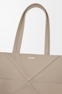 LOEWE HORIZONTAL PUZZLE FOLD TOTE BAG CLAY