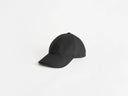JW ANDERSON WAXED BASEBALL CAP BLACK