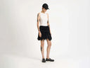 JW ANDERSON WAXED BASEBALL CAP BLACK