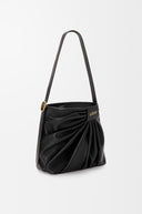LOEWE DRAPED TOTE BAG BLACK