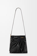 LOEWE DRAPED TOTE BAG BLACK