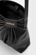 LOEWE DRAPED TOTE BAG BLACK