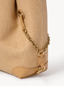 CHLOÉ CLOVER TOTE BAG BLEACHED BROWN