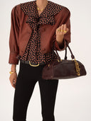 CHLOÉ BOWLING BAG PLUM