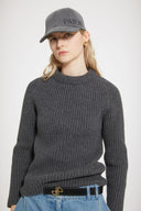 PATOU LOGO BELT BLACK