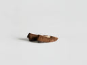 JW ANDERSON RUFFLE BALLERINA FLATS BROWN
