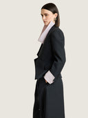 GIVENCHY REVERSE LAPEL JACKET DARK GREY