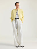 GIVENCHY TROUSER DOUBLE PLEAT WHITE