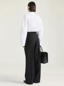GIVENCHY COCOON SHIRT WITH BOW WHITE