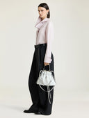 GIVENCHY SHIRT DECONSTRUCTED COLLAR LIGHT PINK