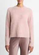 VINCE BRUSHED ALPACA-BLEND KNIT LIGHT PINK