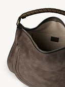 CHLOÉ MARCIE SUEDER SHOULDER BAG KOHL BROWN
