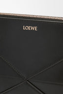 LOEWE PUZZLE FOLD POUCH BLACK