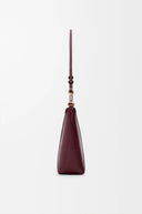 LOEWE PUZZLE FOLD POUCH BURGUNDY