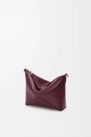 LOEWE PUZZLE FOLD POUCH BURGUNDY