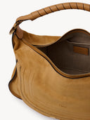 CHLOÉ MARCIE SUEDE SHOULDER BAG WHISPERING ORANGE