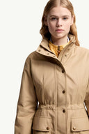 MONCLER RHODODENDRON LONG PARKA BEIGE