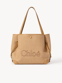 CHLOÉ CLOVER TOTE BAG BLEACHED BROWN