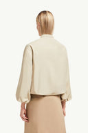 MONCLER GRUISSAN BOMBER JACKET BEIGE