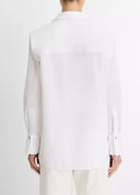 VINCE RELAXED STRAIGHT SHIRT WHITE