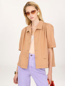 CHLOÉ SHORT SLEEVE SHIRT REEF SHELL