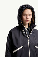 MONCLER MARMACY HOODED RAIN JACKET DARK BLUE