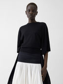 JACQUEMUS LA MAILLE MANANCO BLACK