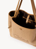 CHLOÉ CLOVER TOTE BAG BLEACHED BROWN